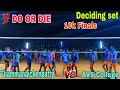 💯 Do or Die match | Dont miss | Deciding set | Thammanaickenpatty salem Vs AVS college Salem #shorts