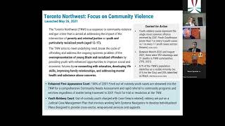 The Toronto Northwest Justice Centre - Webinar - 2022-06-16