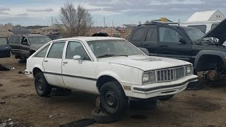 1981 Pontiac Phoenix Junkyard find!