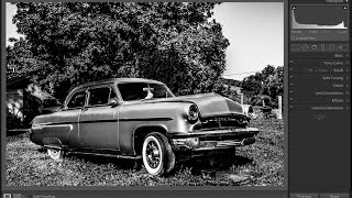 Learn #Lightroom 5 - Episode 48: Create a B&W Image with an HDR Look