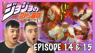 AWAKEN MY MASTERS!! || CAESAR HAS ARRIVED! || JoJo's Bizarre Adventure Episode 14+15 REACTION!