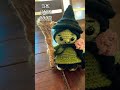 the yarn room crochet musical broadway amigurumi wicked elphaba theyarnroom green ai