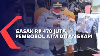 Gasak Uang Rp 470 Juta, Dua Pelaku Pembobol ATM di Magelang Ditangkap Polisi