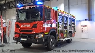 Sachsen Fire School - Technical Rescue Truck - Scania / Iturri - Florian Fire Expo 2019 [GER]