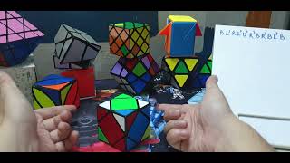 08. Giải Skewb 2 layers - Phần 1. Công thức : Di chuyển tâm, Định hướng góc; Cách Scramble.