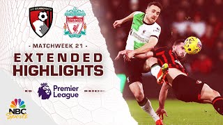 Bournemouth v. Liverpool | PREMIER LEAGUE HIGHLIGHTS | 1/21/2024 | NBC Sports