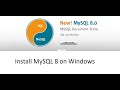 How to Install MySQL 8 Server on Windows 10/8/7