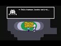 Undertale falling into under world but became lamp???