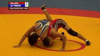 【60kg】インターハイ 学校対抗戦 3回戦：秋田商業 vs 自由が丘学園