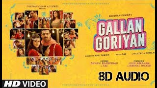 Gallan Goriyan Song | Dhvani Bhanushali, Taz | Feat. John Abraham, Mrunal Thakur