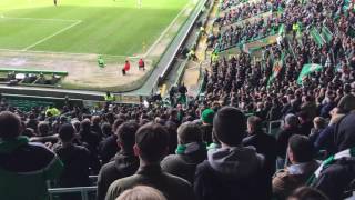 Celtic Fans Standing Section | There is only 1 King Billy