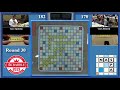 2019 Scrabble Championship Finals 1 of 3