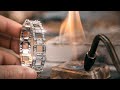 I Make A Platinum Bangle With 10ct Of Baguette Diamonds