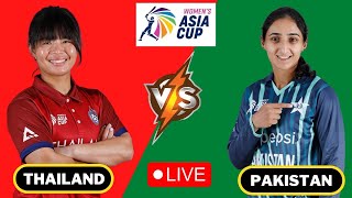 🔴 Live: Pakistan Women vs Thailand Women | Pakistan Live Match Today | JhujhGamerYT