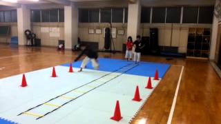 ラダートレーニング Ladder training 2015/11/26