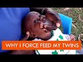 Force feeding babies | Common Practice in Kenya, Nigeria, Cameroon & Malawi #forcefeeding