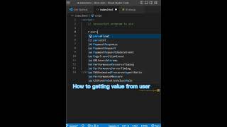 Pi simple easy program in JavaScript #shorts