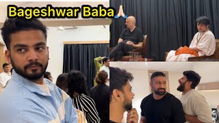 Met Bageshwar Baba And Anupam Kher Ji 🙏🏻