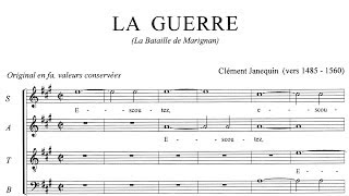 La guerre [La Bataille de Marignan]    (Clément Janequin)