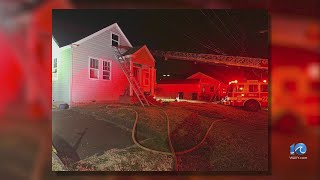 Attic damaged in fire to Norfolk home