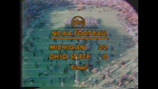 1976 Michigan @ Ohio State; Bob Ufer Audio; College Football