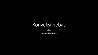 6.a. Konveksi bebas