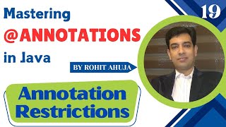 Annotation Restrictions in Java