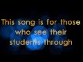 [LYRICS] You Have Made A Difference - A Teacher appreciation song