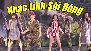 Nhạc Lính Hải Ngoại Sôi Động Nhất - Lk Lính Dù Lên Điểm, Tình Ca Người Đi Biển, Tình Lính