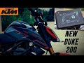 KTM Duke 200 Color TFT Update First Ride Review | Pure Orange Rush!!