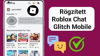 Javítsa ki a Roblox Mobile Chat hibáját 2024|  A roblox chat nem működik Android telefonon.#roblox