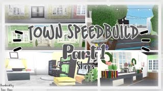 Bloxburg Town Speed Build Videos 9tubetv - roblox welcome to bloxburg town of flurora speedbuild part 1