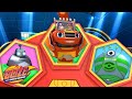 Spin the Robot Blaze Wheel #22 w/ AJ & Trouble Bot! 👾 | Blaze and the Monster Machines