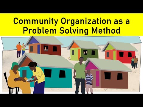 How can the community solve social problems?