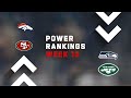 NFL Week 13 Power Rankings