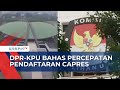 Bahas Percepatan Pendaftaran Capres di DPR, KPU Pilih Opsi Tanggal 10-16 Oktober 2023