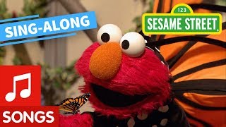 Sesame Street: Elmo's Butterfly Friend Lyric Video | Elmo's Sing Along Series