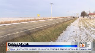 Ford County police chase