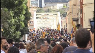 #SoAmbient: Les millors imatges de la manifestació del 18-O a Tortosa