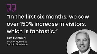 How we helped Conidia Bioscience reach almost 300% more conversions in just nine months