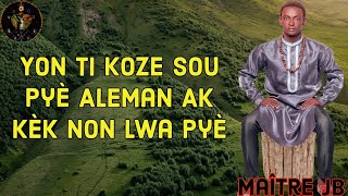 Yon ti Koze Sou Pyè Aleman Ak kèk non Lwa Pyè ak Maître JB/Vodou Haiti