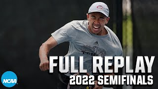 2022 NCAA DIII men's tennis semifinals (May 24) I FULL REPLAY