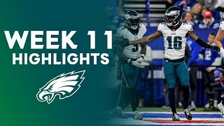 Philadelphia Eagles vs Indianapolis Colts Week Eleven Highlights