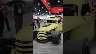 The @Ringbrothers insane 1,400-HP 1948 Chevy Pickup build! 🤯 #Chevy #restomod #chevytruck #sema