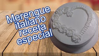 Merengue italiano receta especial (Pastelería en casa)  |