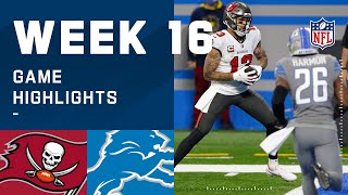 Buccaneers vs. Lions Week 16 Highlights | NFL 2020