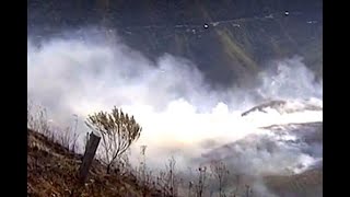 Fuerte incendio consumió al menos 14 hectáreas de bosque en zona rural de Cali
