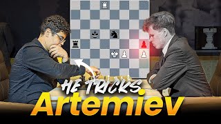 Fearless Suleymanli tricks Artemiev | 10th Vugar Gashimov Memorial 2024 Blitz