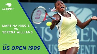 Serena Williams vs Martina Hingis Full Match | 1999 US Open Final