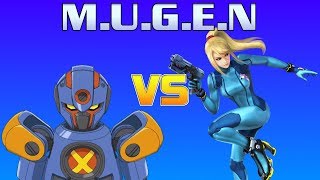 Mugen - AX-00 VS Zero Suit Samus